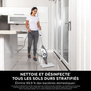 Balai nettoyeur vapeur Shark double face avec unité à main détachable