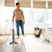 Balai nettoyeur automatique Shark avec jet de vapeur et rouleau auto-nettoyant