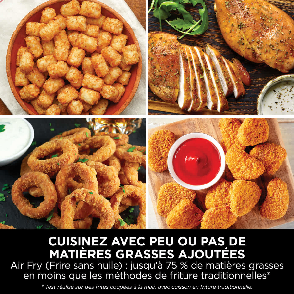 Air Fryer Ninja DoubleStack, verticale, 7.6L, 6-en-1, Noir – image 13