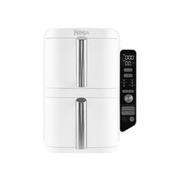 Air Fryer Ninja DoubleStack XL, verticale, 9.5L, 6-en-1 – Blanc