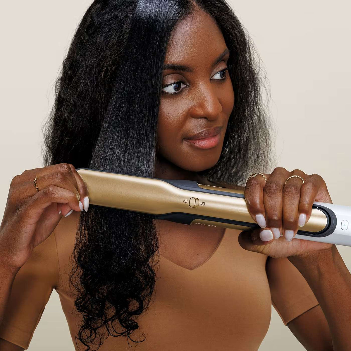Multi-Styler Shark Glam Lisseur avec 5 embouts dont embout RapidGloss