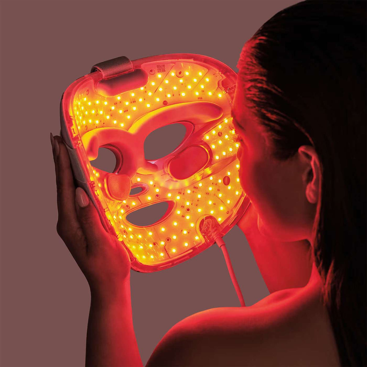 Masque LED Shark CryoGlow avec rafraîchissement du contour des yeux - Bleu Givré