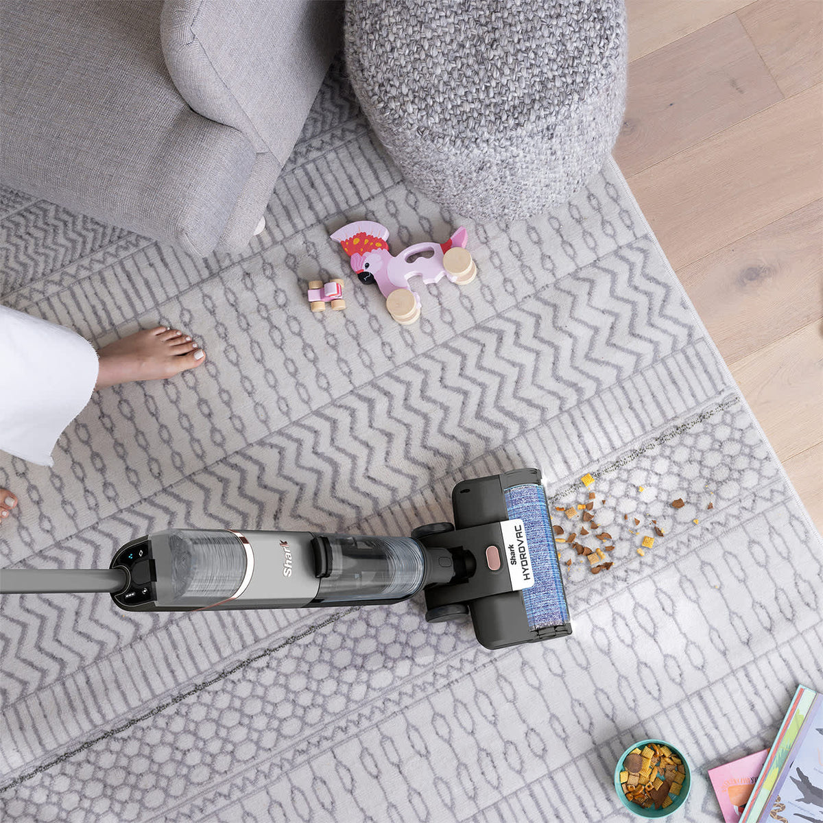 Aspirateur laveur sans fil Shark HydroVac pour sols durs et moquettes