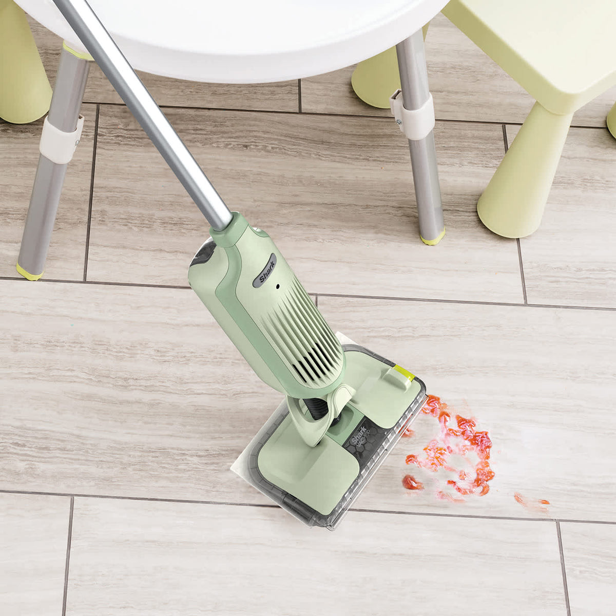 Balai laveur sans fil 2-en-1 Shark VacMop avec tampons jetables