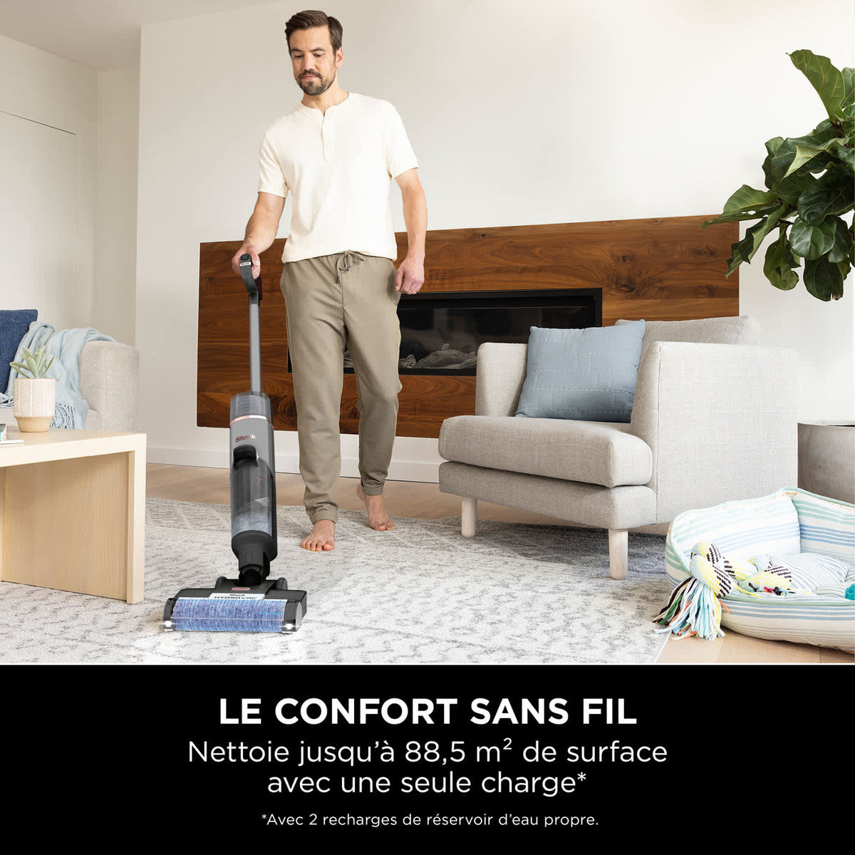 Aspirateur laveur sans fil Shark HydroVac pour sols durs et moquettes