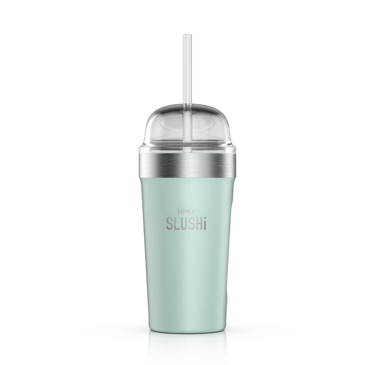 Bubble Cup Isotherme Ninja Slushi Avec Couvercle Et Paille   Sauge