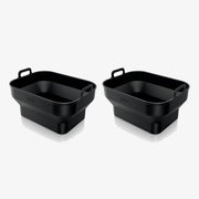 Lot De 2 Plats Rectangulaires En Silicone Flexible Pour Air Fryer Ninja X2 Xsklrgtryeuuk