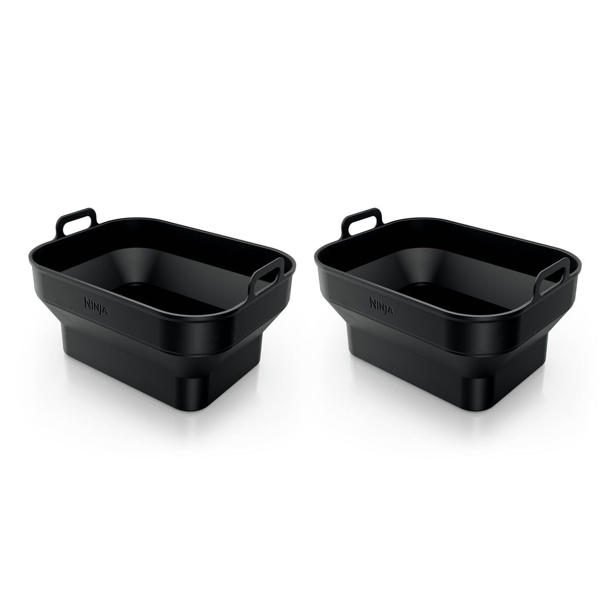 Lot De 2 Plats Rectangulaires En Silicone Flexible Pour Air Fryer Ninja X2 Xsklrgtryeuuk