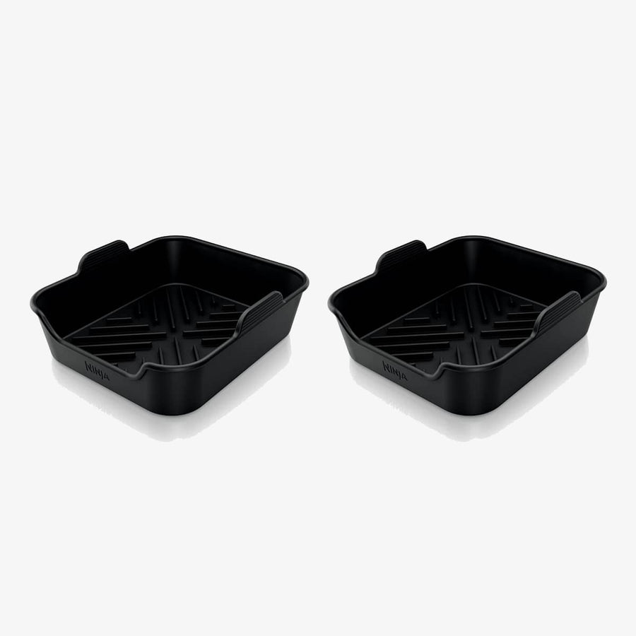 Lot De 2 Plats Rectangulaires En Silicone Rigide Pour Air Fryer Ninja Xskrgdtryeuuk